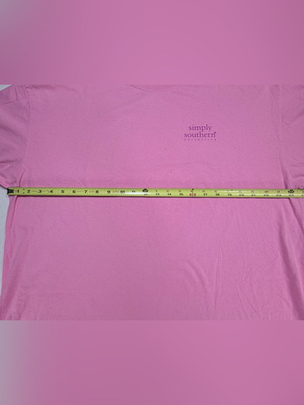Simply Southern Pink Sweet Tea & Jesus LS Graphic Tee XXL - Picture 10 of 15